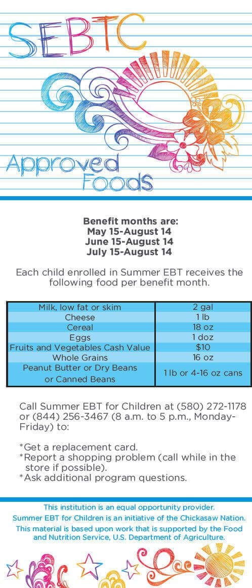 Asaw Summer Ebt Authorized Food List Jpma Inc Peanut Er Beans Peas