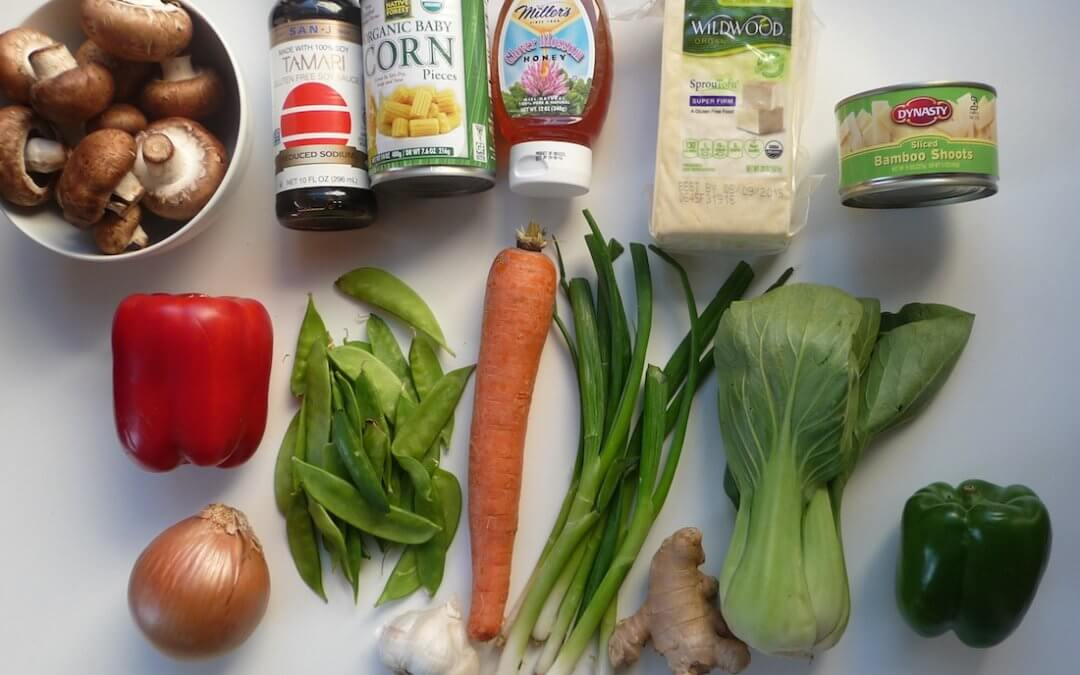 Vegetable and Tofu Stir-Fry