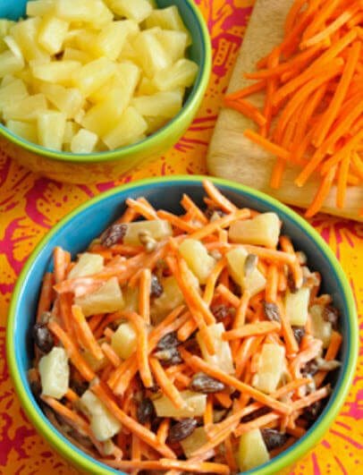 Carrot Salad, Salade de Carottes Rapées