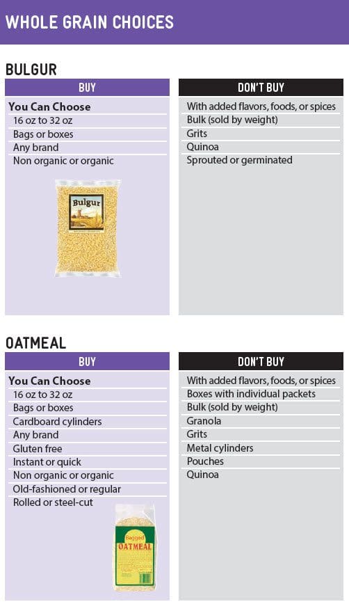 Washington Wic Food Guide English Jpma Inc