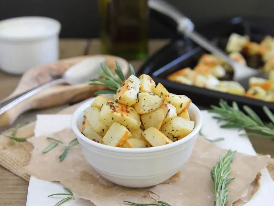 Рецепт WIC, смажена картопля з часником і розмарином