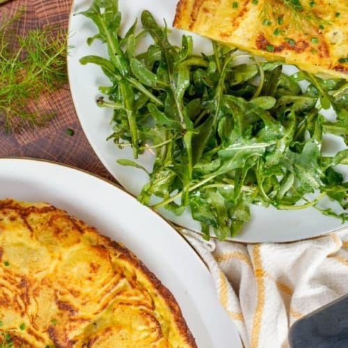 WIC Recipe Spanish Potato Tortilla