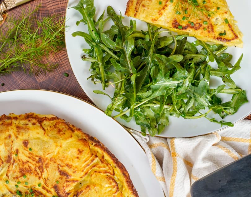 Receta WIC Tortilla de papa española