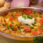Green Chili Enchilada Potatoes