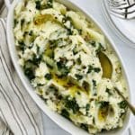 Vegan Mashed Potatoes with Kale