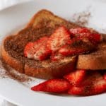 Chocolate Strawberry French Toast