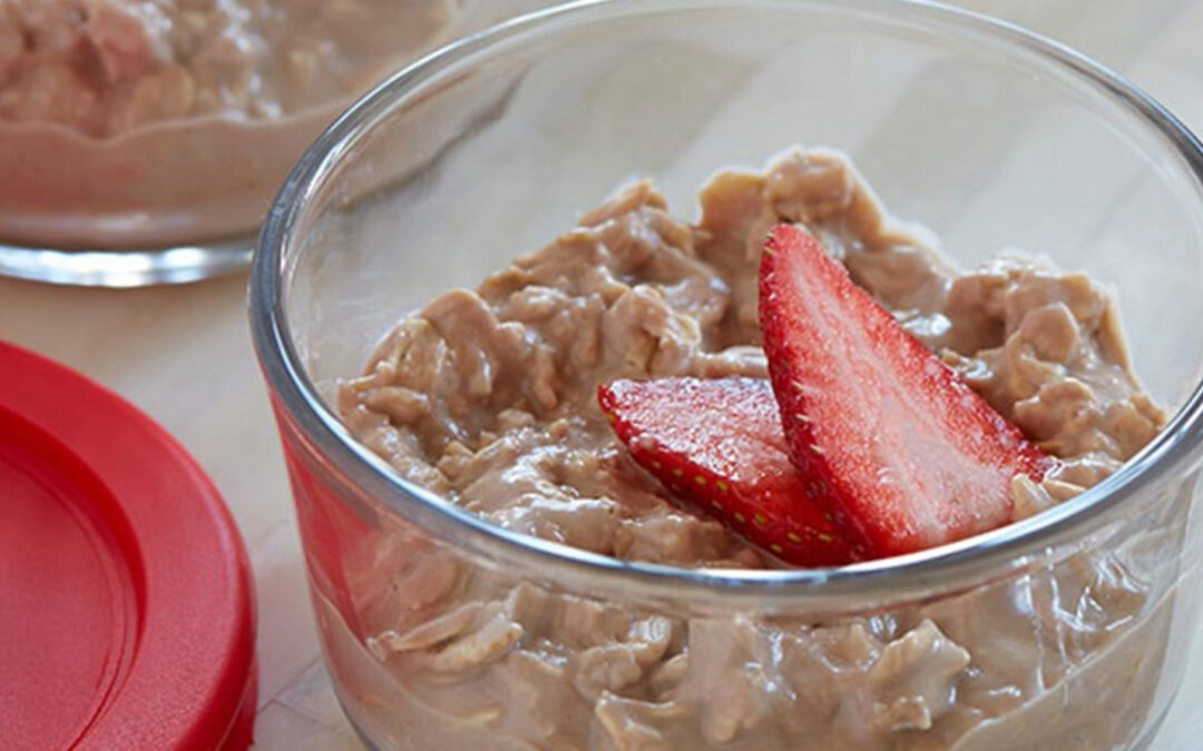 Overnight PB & Chocolate Oatmeal