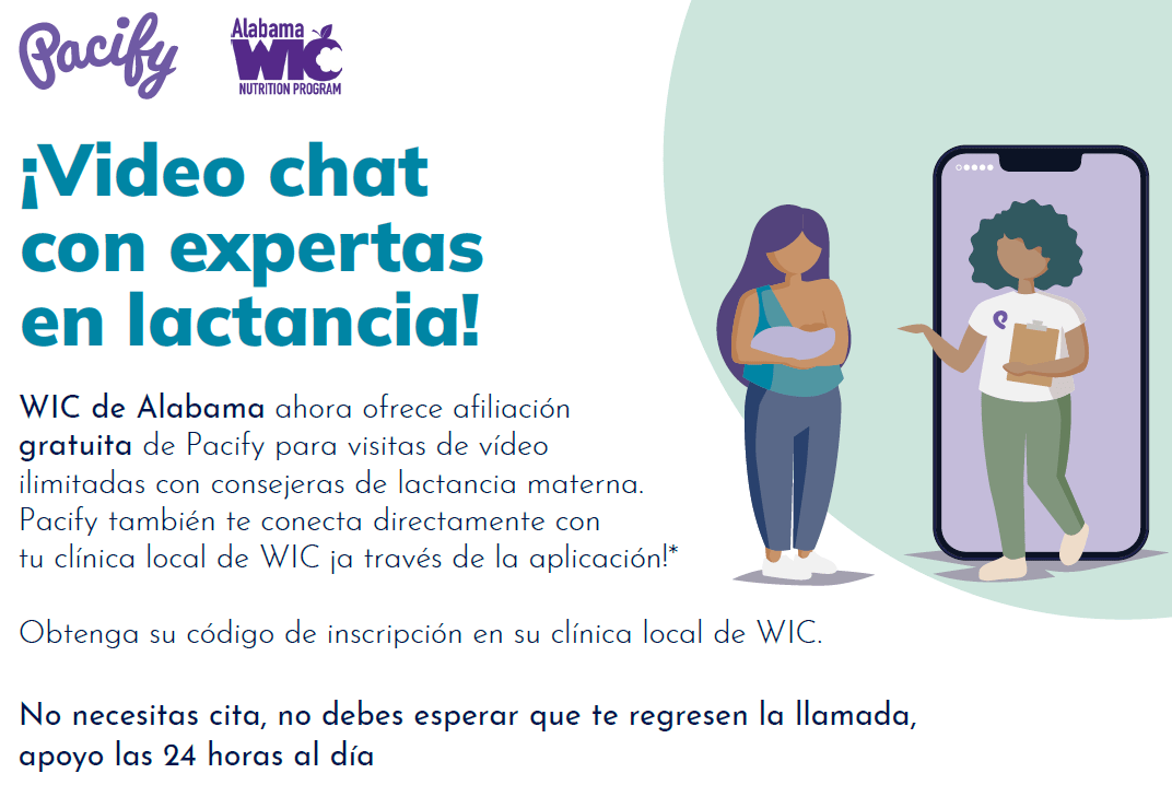 AL WIC Pacify enrollment