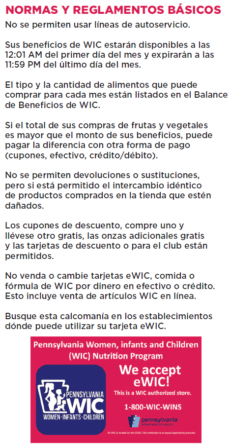 PA WIC