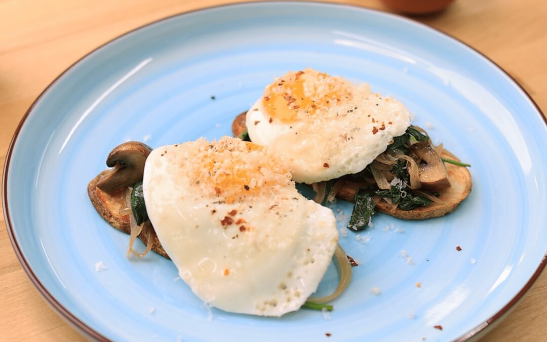 Air Fryer Potato Toast