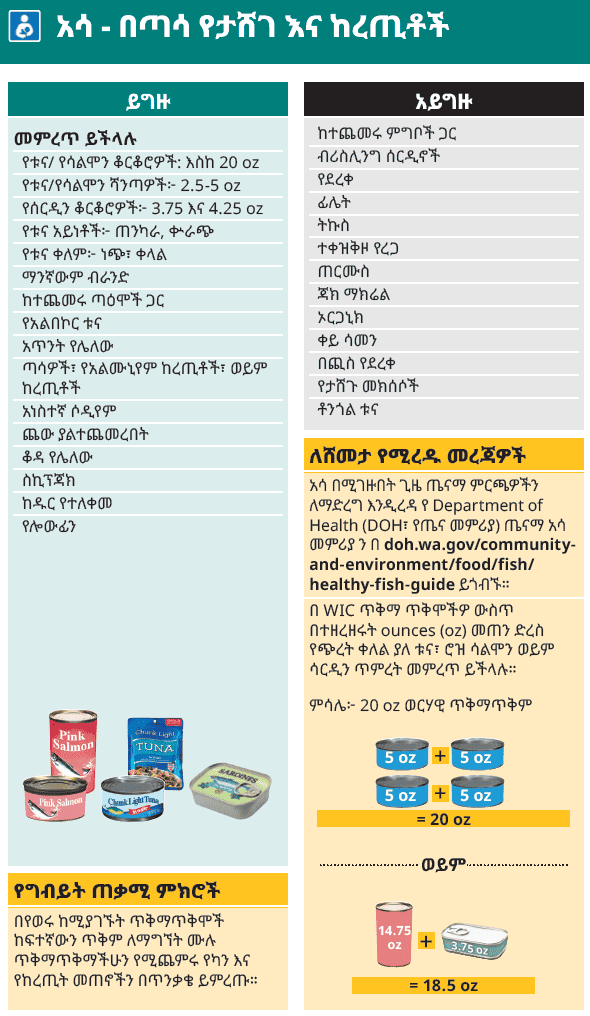 WA WIC Amharic