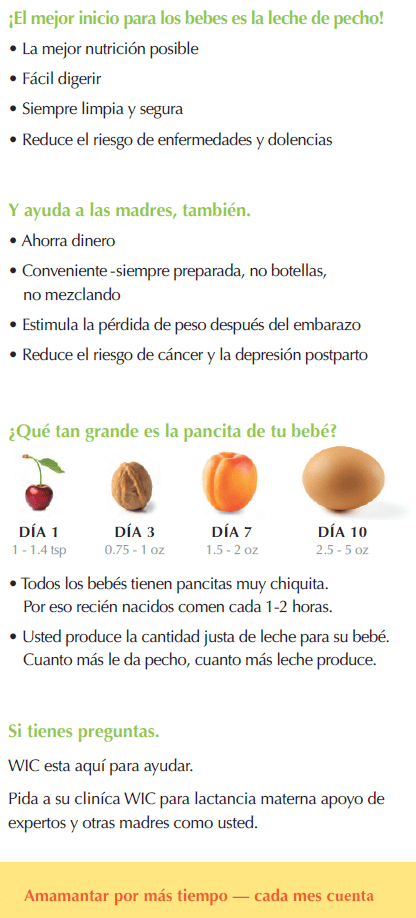 ID WIC Inicio saludable