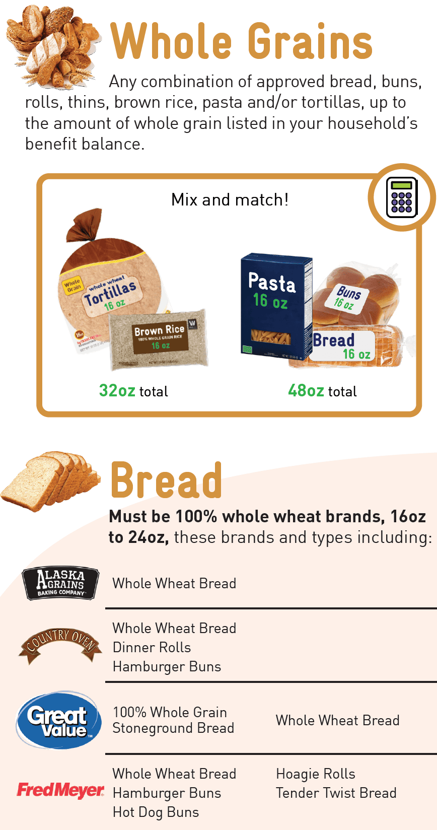 AK WIC Whole Grain image