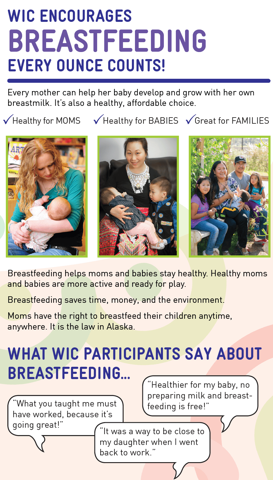 AK WIC Breastfeeding image