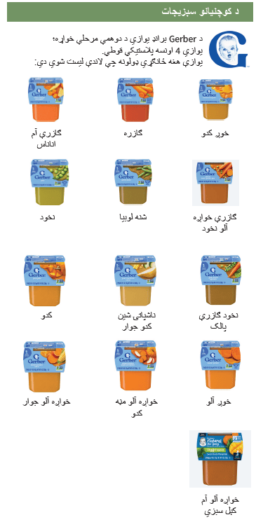OH WIC د ماشومانو خواړه image
