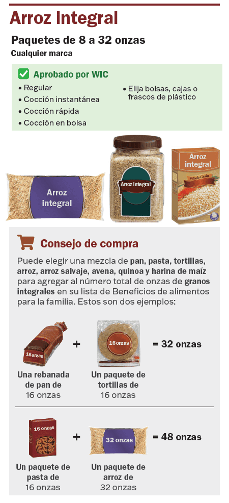 VT WIC Cereales integrales imagen