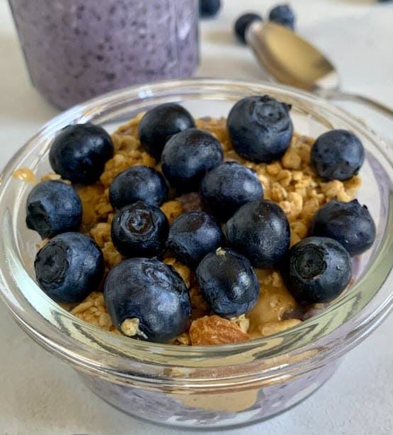 Blueberry Muffin Overnight Oats