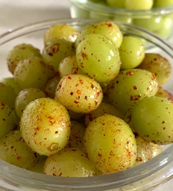 Sweet & Savory Frozen Grapes