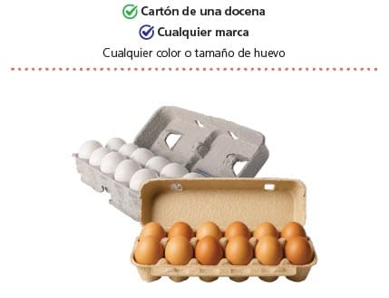 WIC-approved egg types and restrictions in Spanish