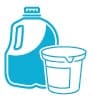 Jug and glass of milk