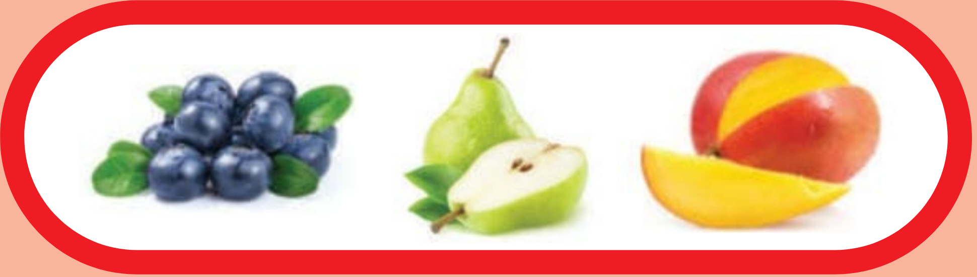Various Fruits side by side