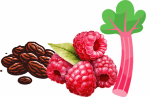 Raisins, Raspberries and Rhubarb