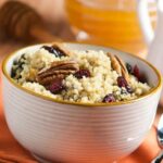 Cinnamon Breakfast Quinoa in a bowl