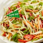 Creamy Asian Slaw in a bowl